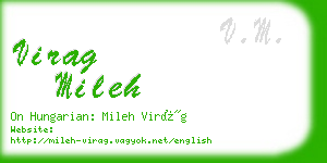 virag mileh business card